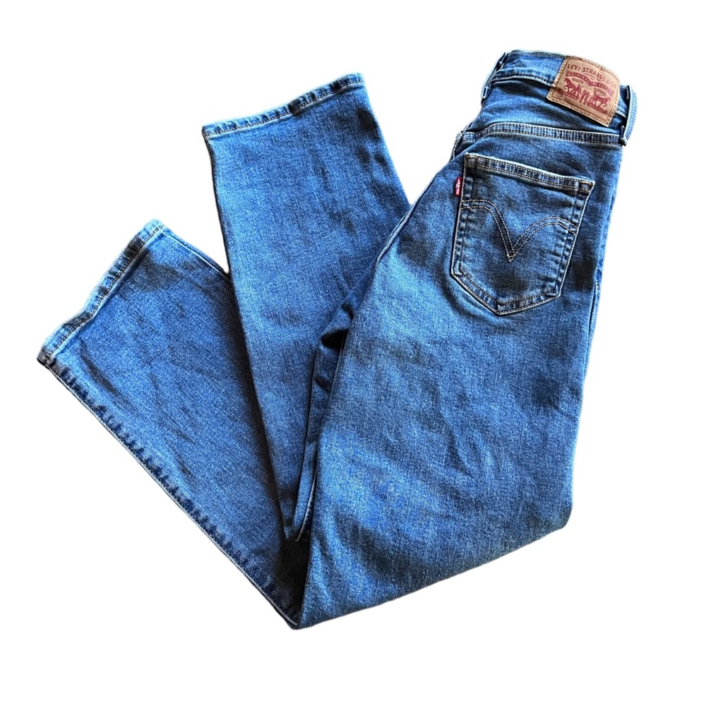 Women’s Levi’s Rib cage Straight Ankle Denim Jeans W 25 L 27